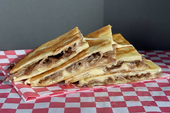 Order Steak Quesadilla food online from Broke, High, and Hungry store, Columbus on bringmethat.com