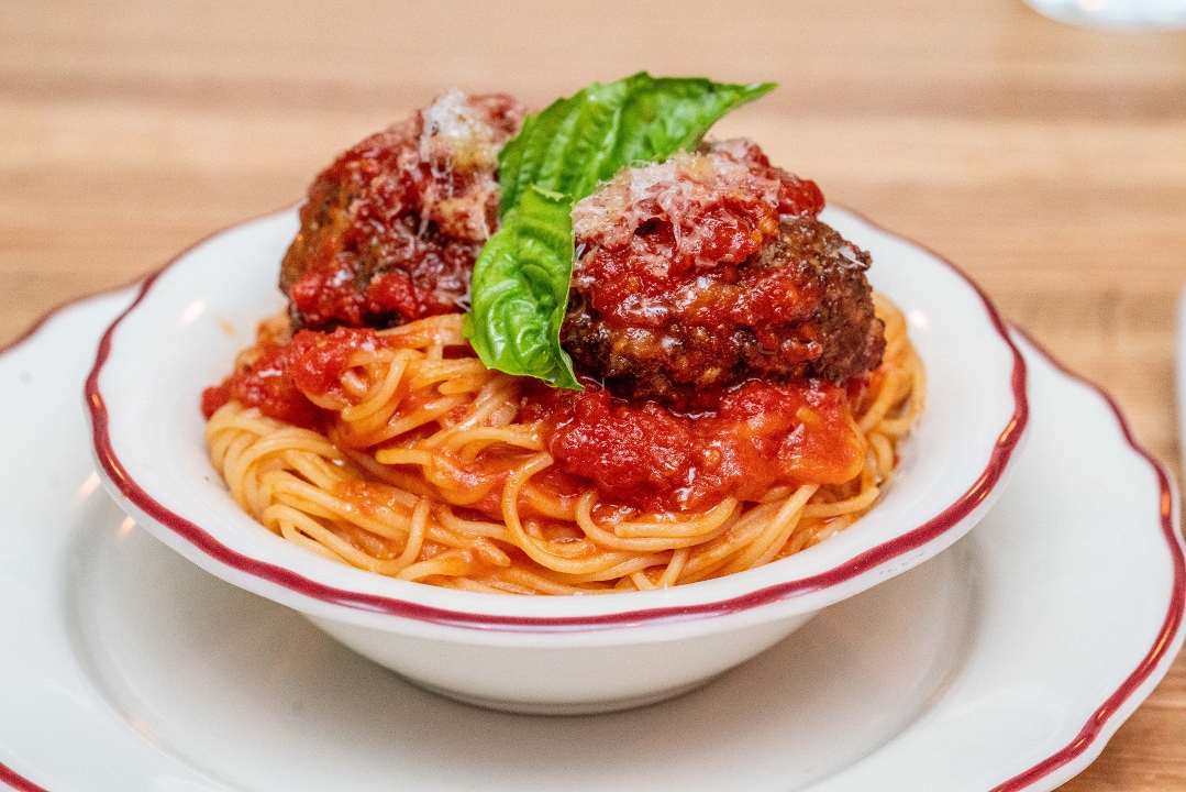 Order KID'S SPAGHETTI & MEATBALLS food online from Parm store, Central Valley on bringmethat.com
