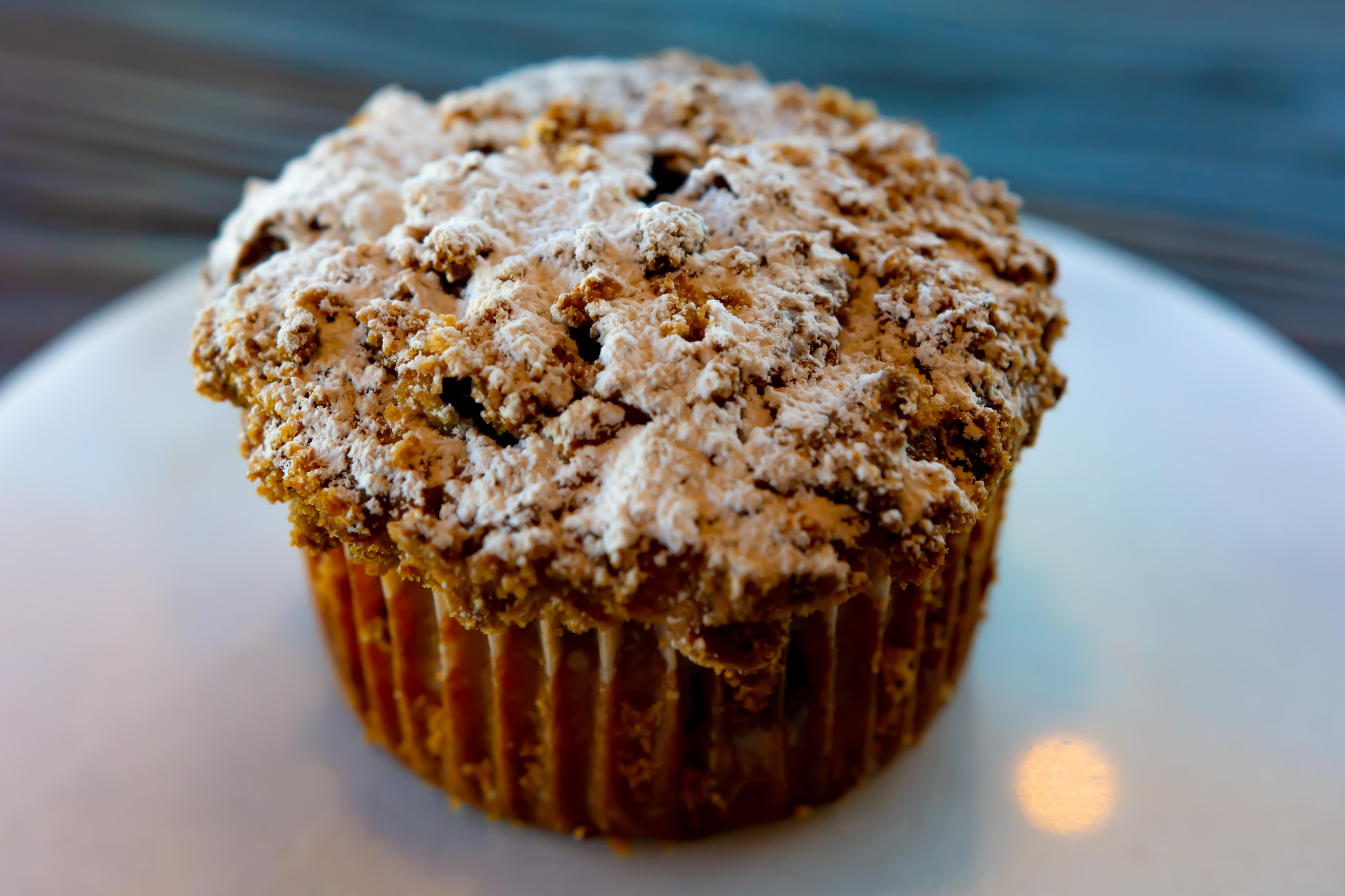 Order Blueberry Muffin food online from House Of Black store, San Diego on bringmethat.com