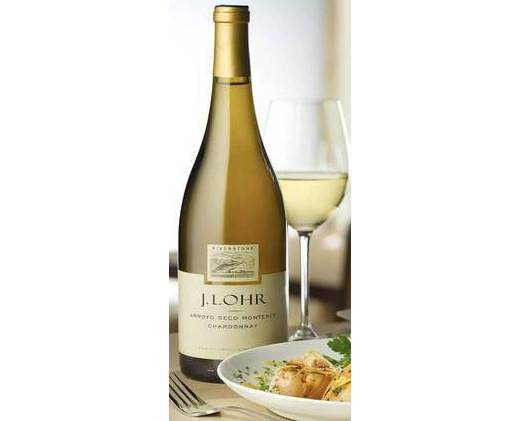 Order J. Lohr Chardonnay, 750mL white wine (14.0% ABV) food online from Cold Spring Liquor store, Liberty Hill on bringmethat.com