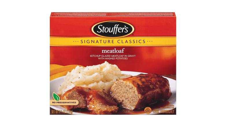 Order Stouffers Classic Meatloaf Frozen Meal food online from Route 7 Food Mart store, Norwalk on bringmethat.com