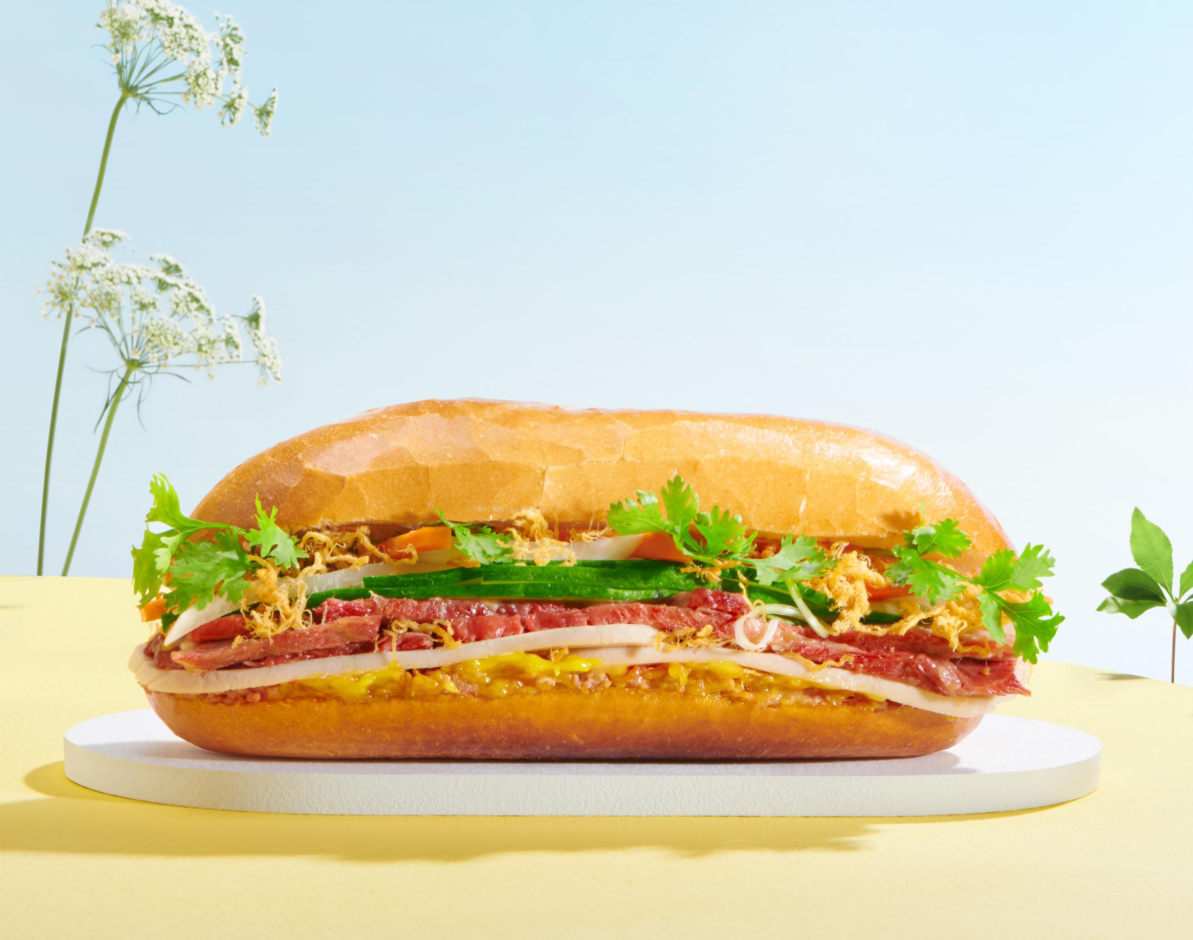 Order Special Combination / Banh Mi Dac Biet food online from Tealux Cafe store, Norfolk on bringmethat.com