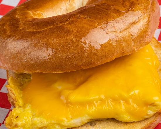 Order Egg & Cheese Bagel food online from Wisco Burger store, Brookfield on bringmethat.com