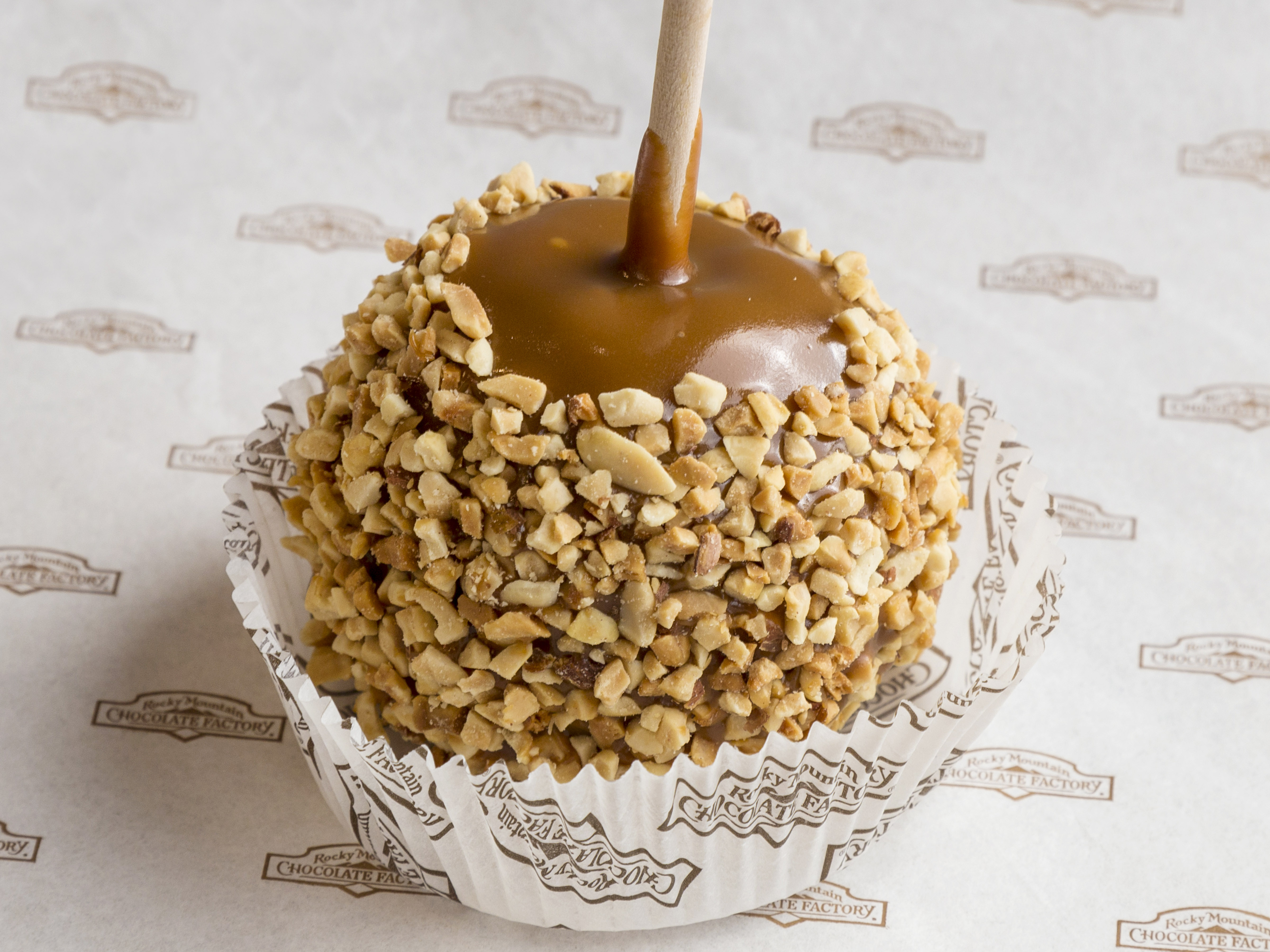 Order Peanut Caramel Apple food online from Rocky Mountain Chocolate Factory store, Tempe on bringmethat.com