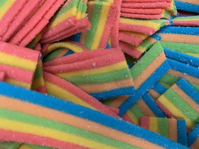 Order Mini Sour Belts Bag food online from The World Of Goodies store, Teaneck on bringmethat.com