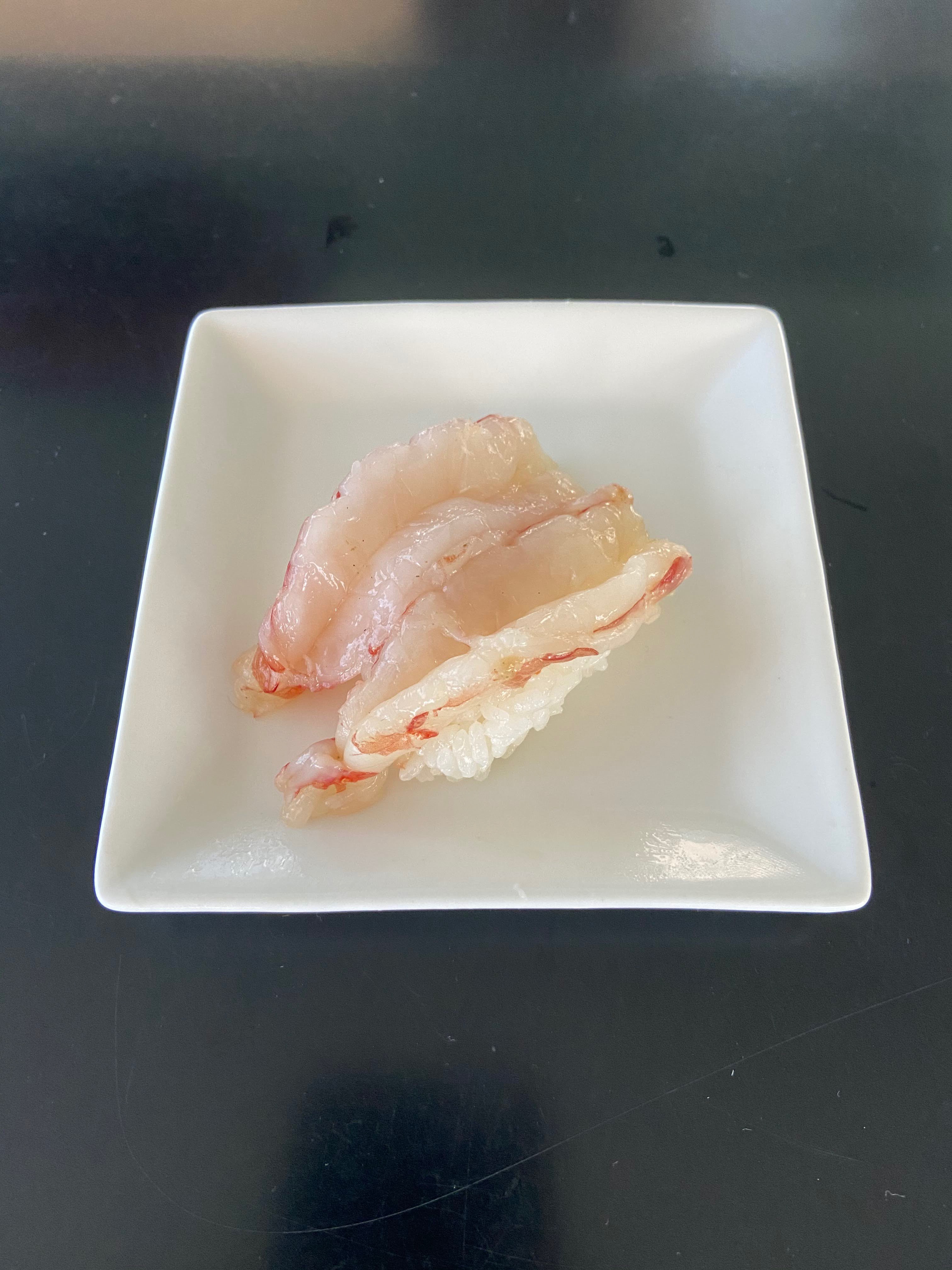 Order Sweet Shrimp Sushi food online from Echigo Restaurant store, Los Angeles on bringmethat.com