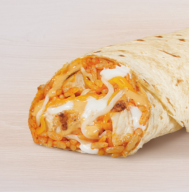 Order Cheesy Chipotle Chicken Burrito food online from Taco Bell store, Lincolnton on bringmethat.com