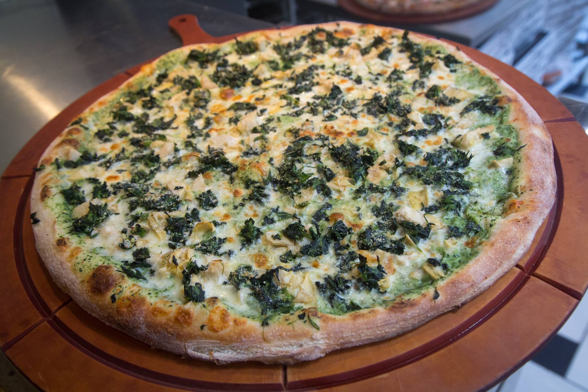 Order Spinach and Artichoke Pie food online from We The Pizza store, Arlington on bringmethat.com
