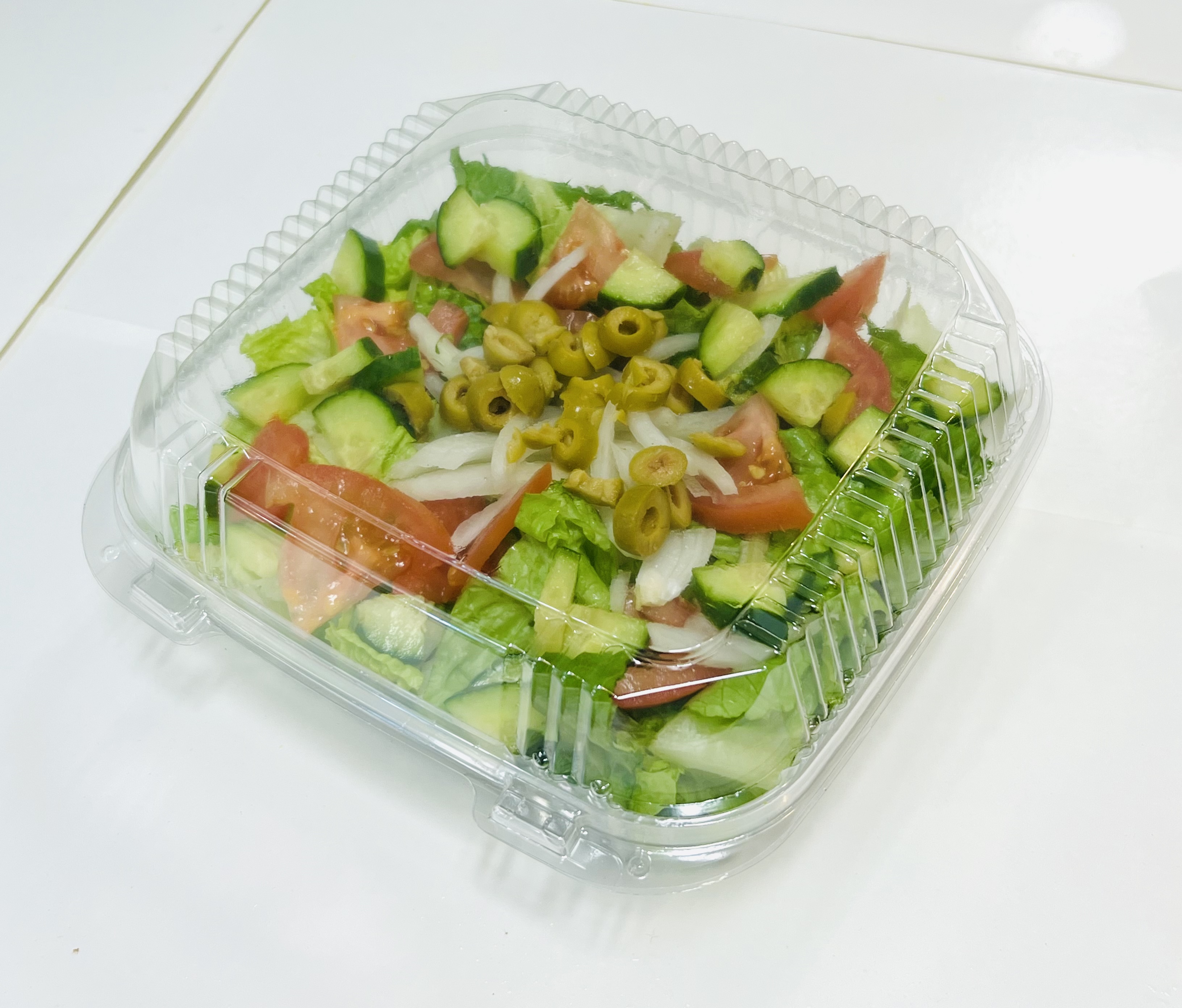 Order Fresh Salad food online from Crown Fried Chicken store, Newark on bringmethat.com