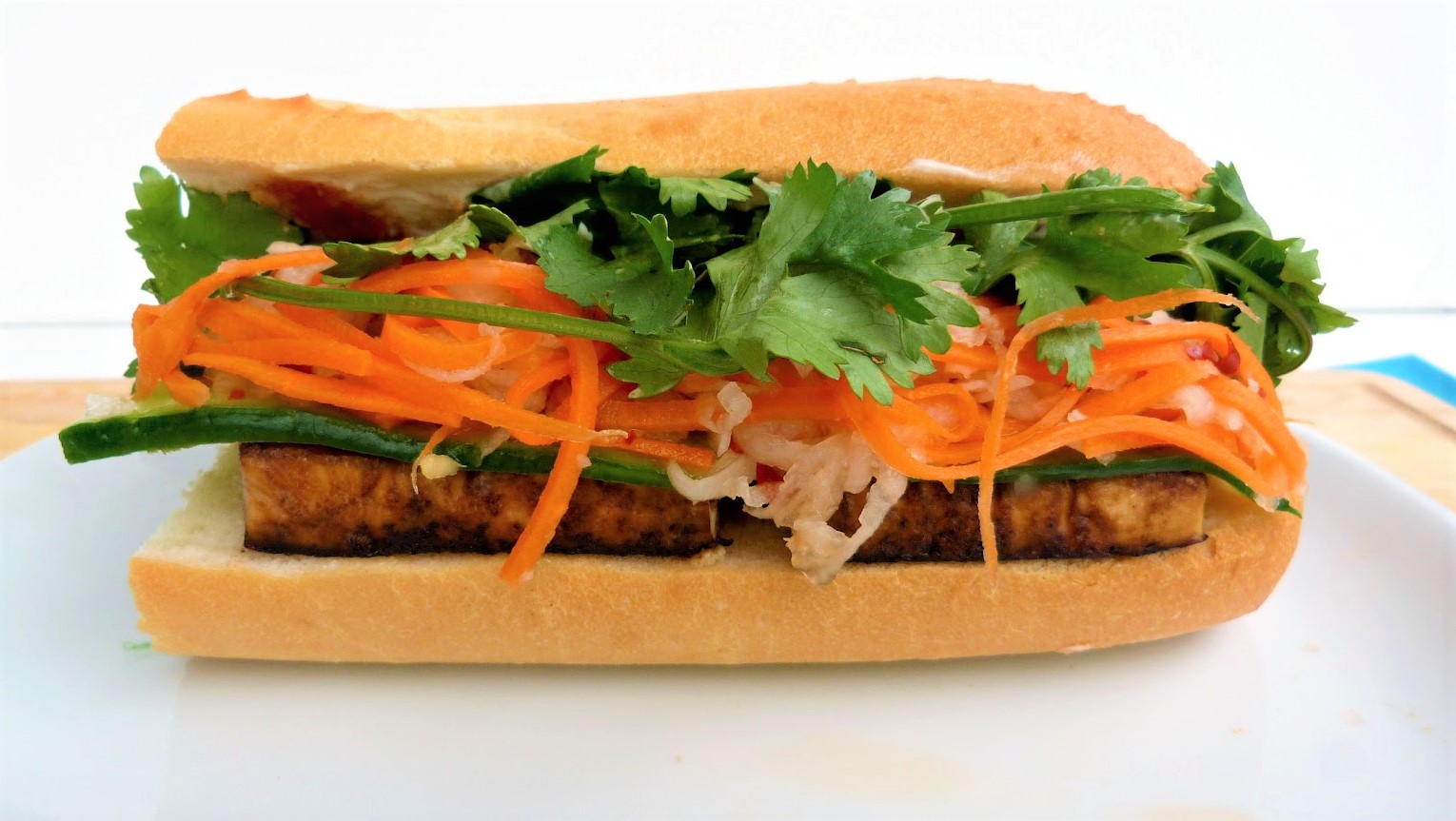 Order W3. Tofu Sandwich food online from Pho Saigon Express store, Escondido on bringmethat.com