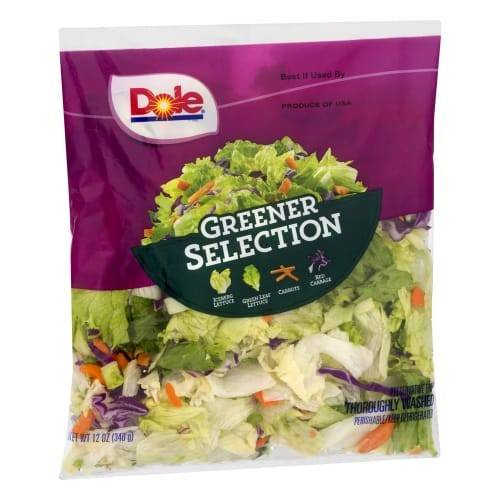 Order Dole · Greener Selection Salad (12 oz) food online from Shaw's store, Londonderry on bringmethat.com