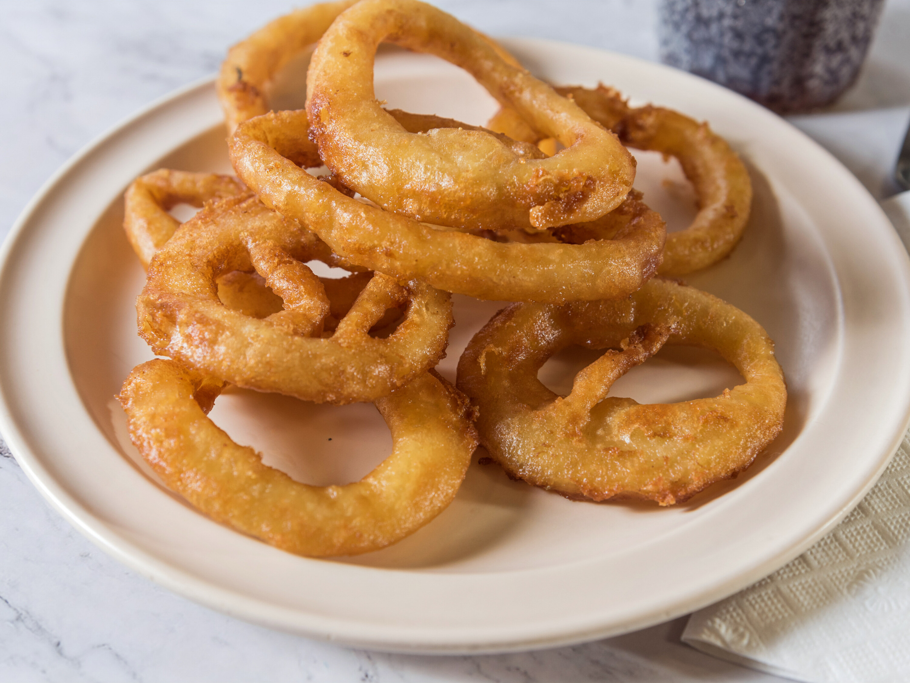 Order 8 Pieces Onion Rings food online from Italian Pizzeria store, Durham on bringmethat.com