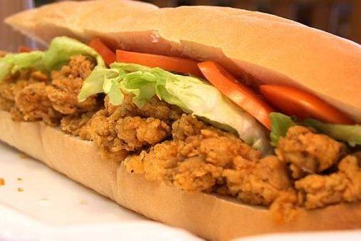 Order Oyster Po'Boys food online from Red Pier Cajun Seafood & Bar store, Southaven on bringmethat.com