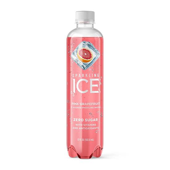 Order Sparkling Ice® Naturally Flavored Sparkling Water Pink Grapefruit food online from Deerings Market store, Traverse City on bringmethat.com