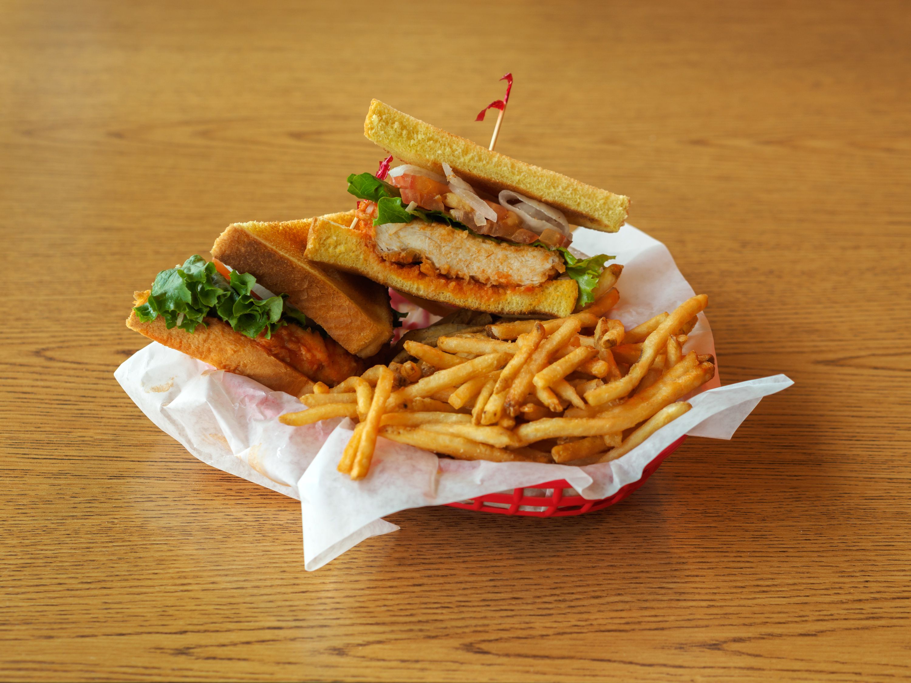 Order Chicken Sandwich food online from Chicken Bonz store, Springfield on bringmethat.com