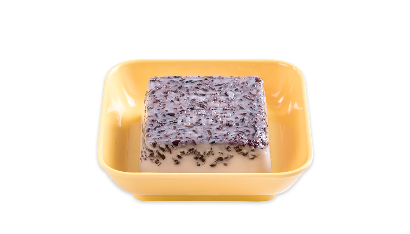 Order L10. Coconut Purple Glutinous Rice Pudding food online from Sweethoney Dessert store, Colma on bringmethat.com