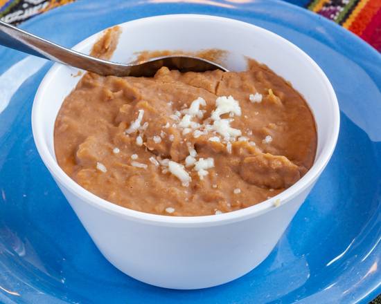 Order Side of Refried Beans food online from Los Jefes Tortilleria & Grill store, New orleans on bringmethat.com