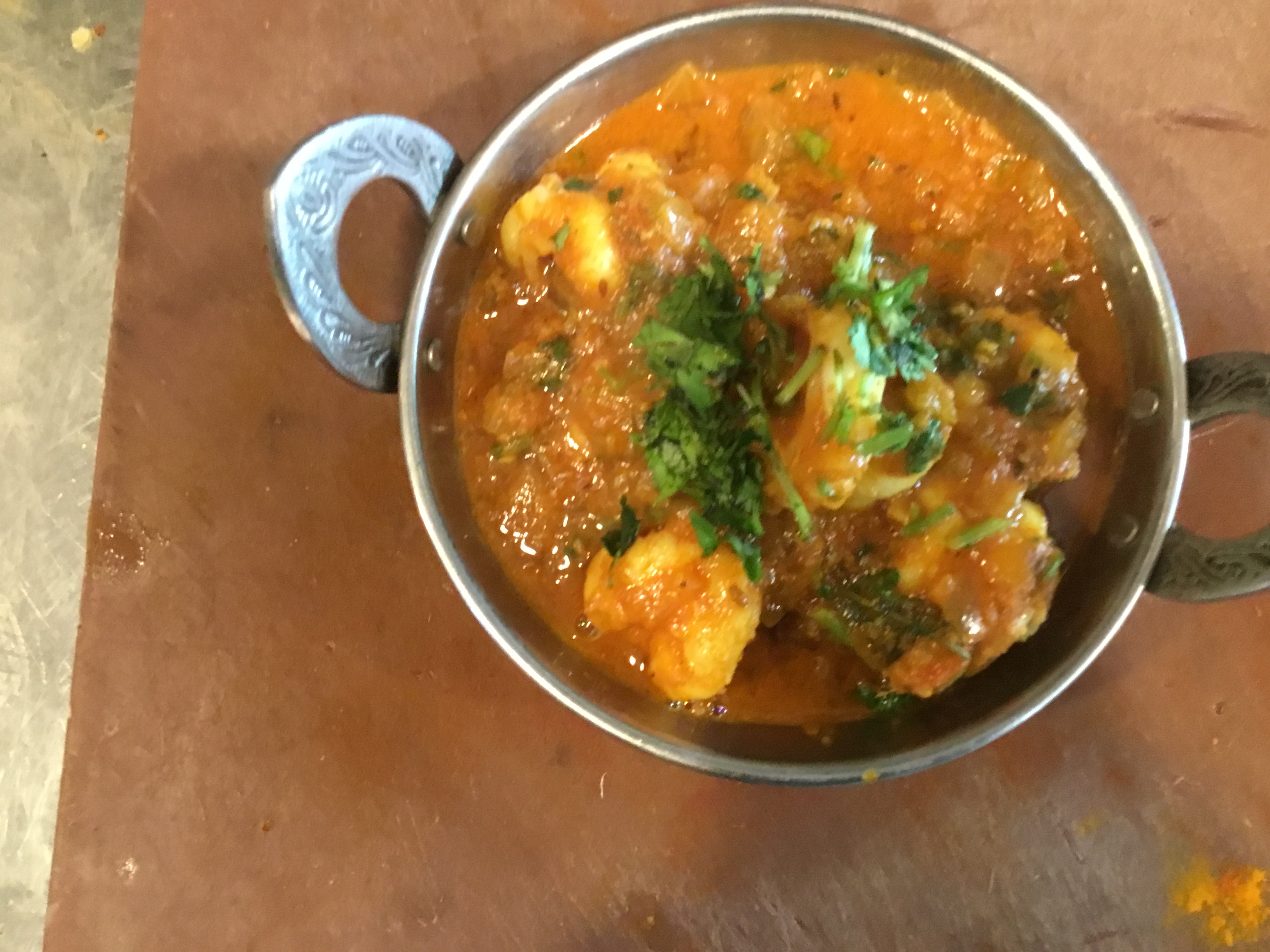 Order 62. Shrimp Curry Special food online from Kohinoor dhaba store, Arlington on bringmethat.com