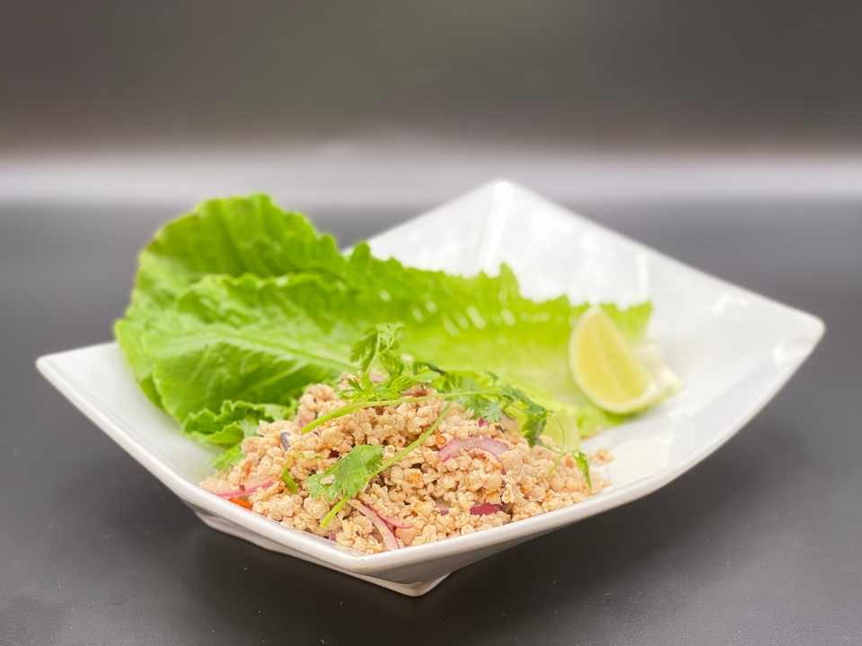 Order LARB food online from Thai By Trio store, Los Angeles on bringmethat.com