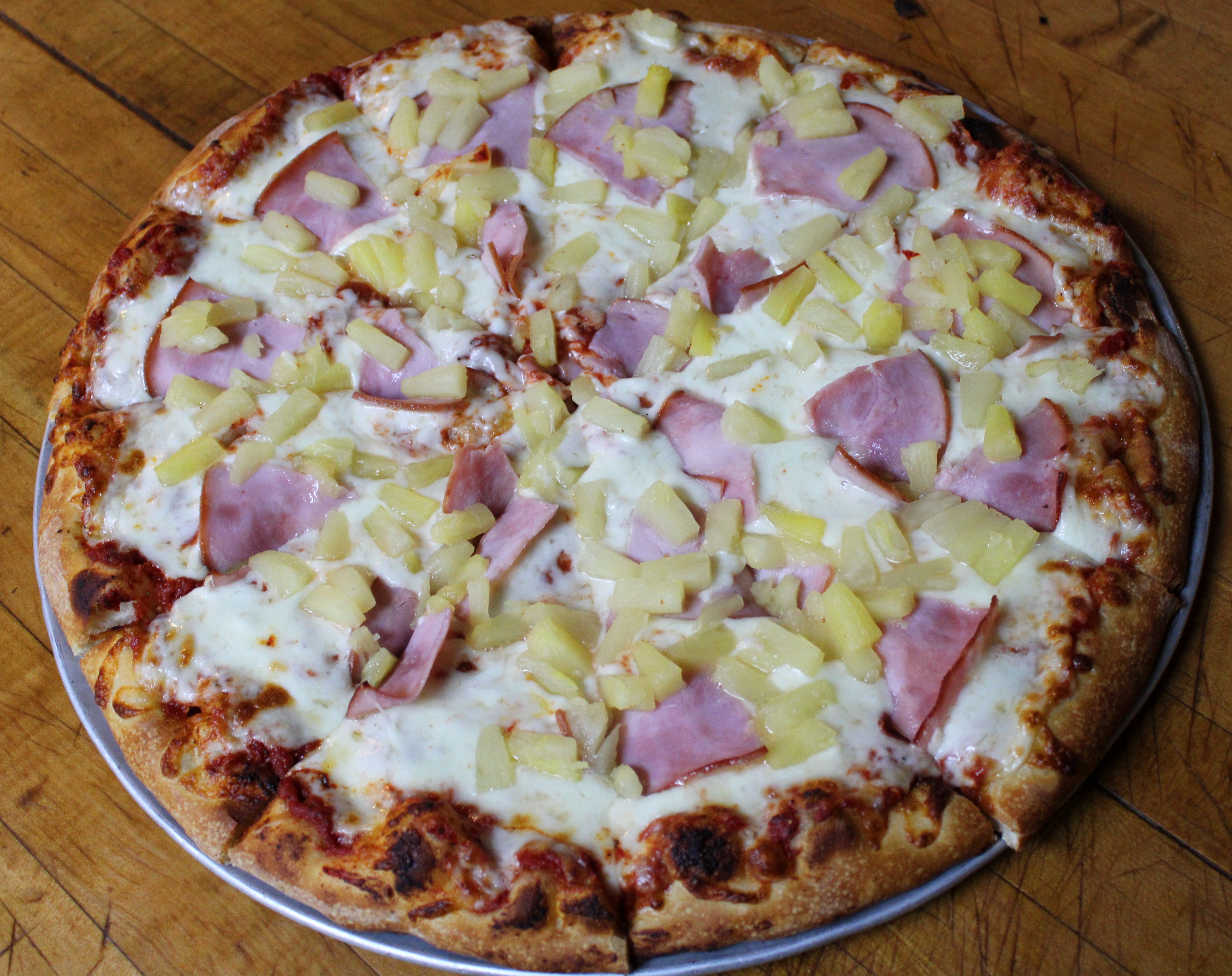 Order Hawaiian Pizza food online from High Park Tap House store, Mission Viejo on bringmethat.com