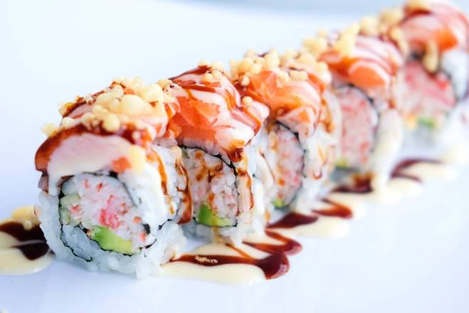 Order Gold Dragon Roll food online from Awi Sushi store, Colorado Springs on bringmethat.com