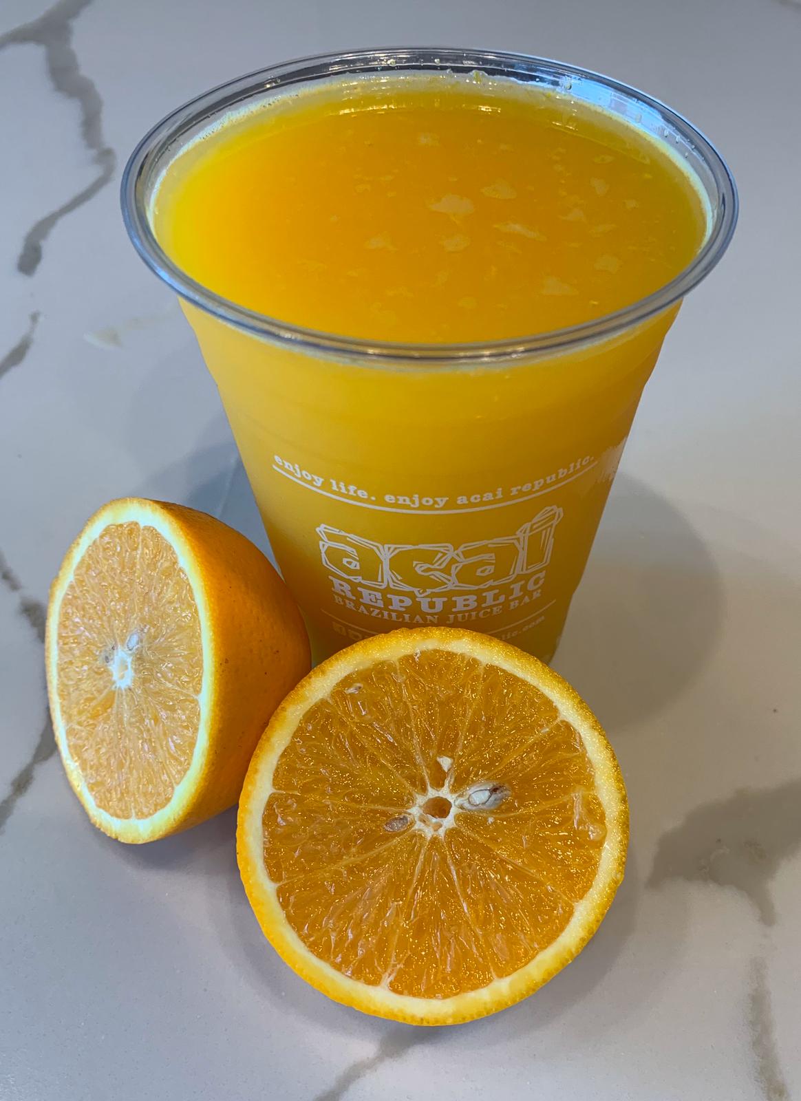 Order Orange Juice food online from Acai Republic store, Tustin on bringmethat.com
