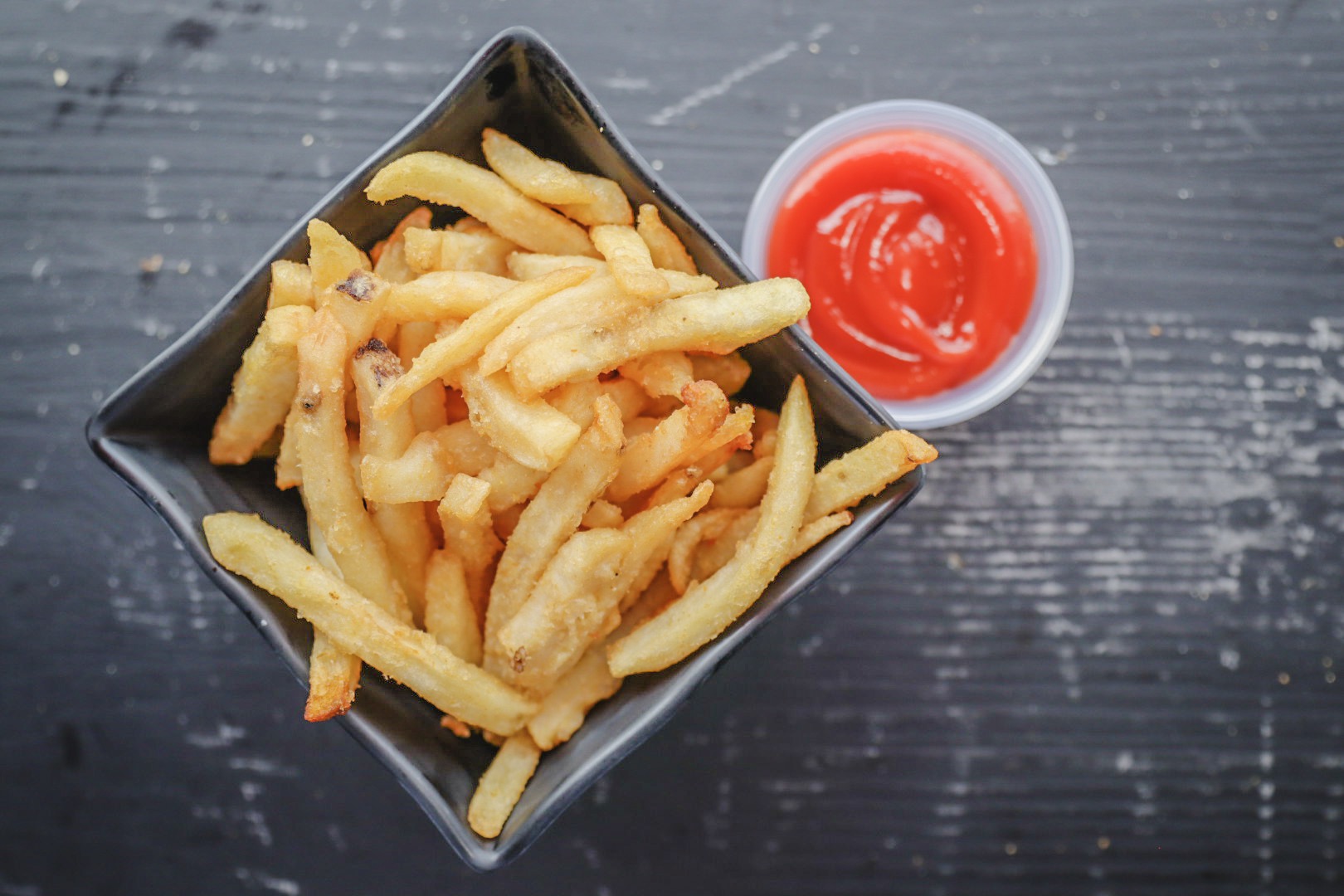 Order French Fries food online from Rock City Pizza store, Allston on bringmethat.com
