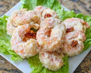 Order H20. Coconut Shrimp 椰奶虾 food online from Happy Dragon store, Kansas City on bringmethat.com