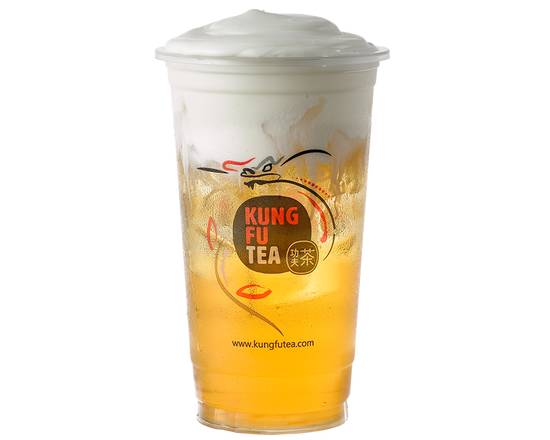 Order Honey Tea Cap food online from Kung Fu Tea store, San Jose on bringmethat.com