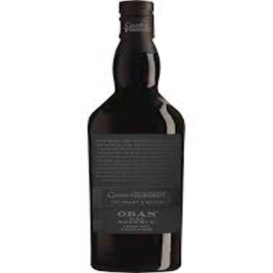 Order GAME OF THRONES  OBAN BAY RESERVE 750ML 43%         food online from Pit Stop Liquor Mart store, El Monte on bringmethat.com