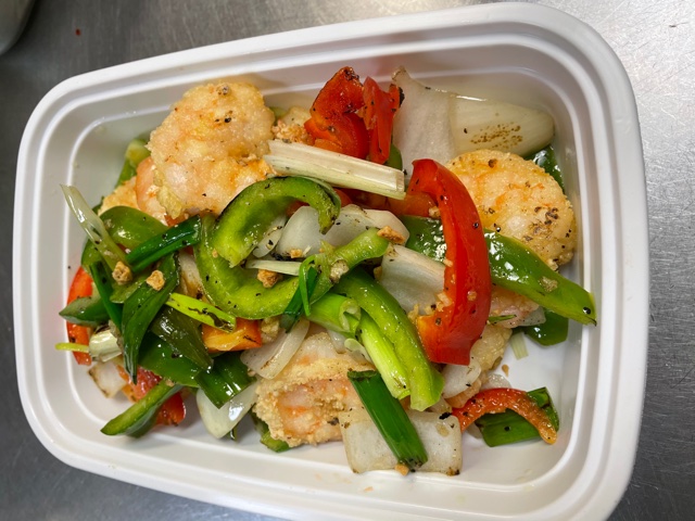 Order Garlic and Pepper Shrimp food online from Simply Thai store, Northbrook on bringmethat.com