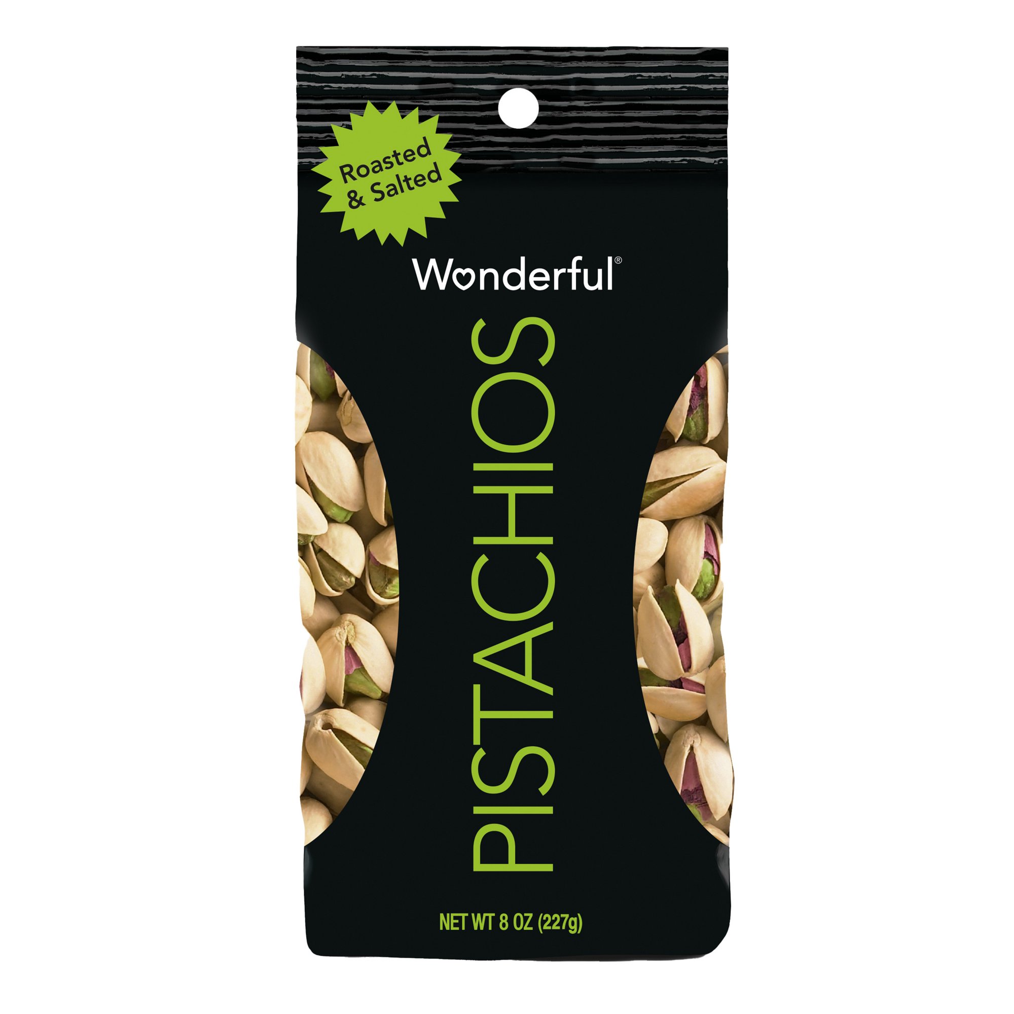 Order Wonderful Pistachios Roasted Salted (5 oz) food online from Checkout Food Stores #69 store, Spring on bringmethat.com