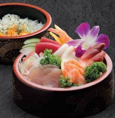 Order Chirashi food online from Octopus Japanese Restaurant store, Glendale on bringmethat.com
