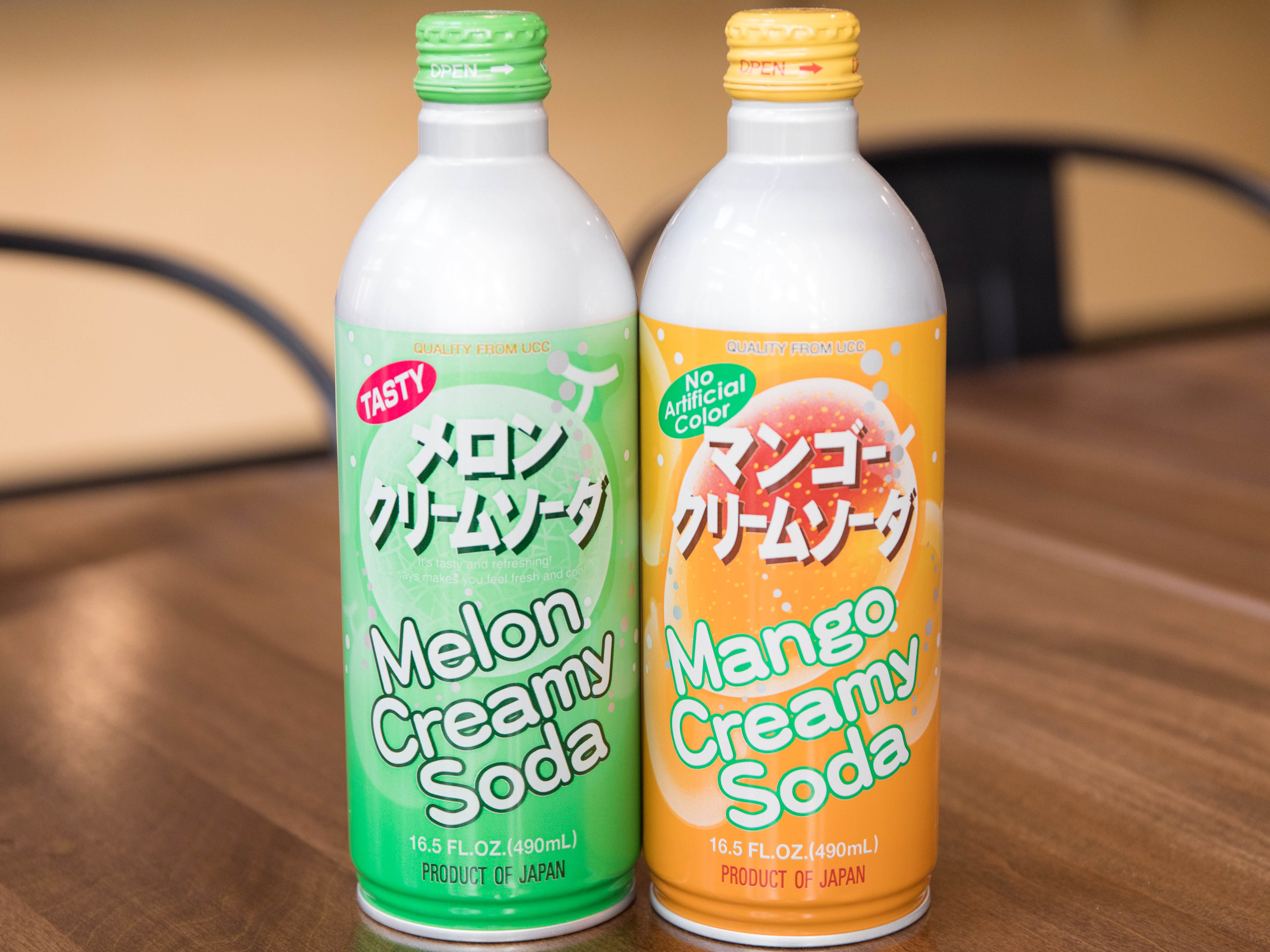 Order UCC Creamy Mango Soda food online from Kagawa-Ya Udon store, San Francisco on bringmethat.com