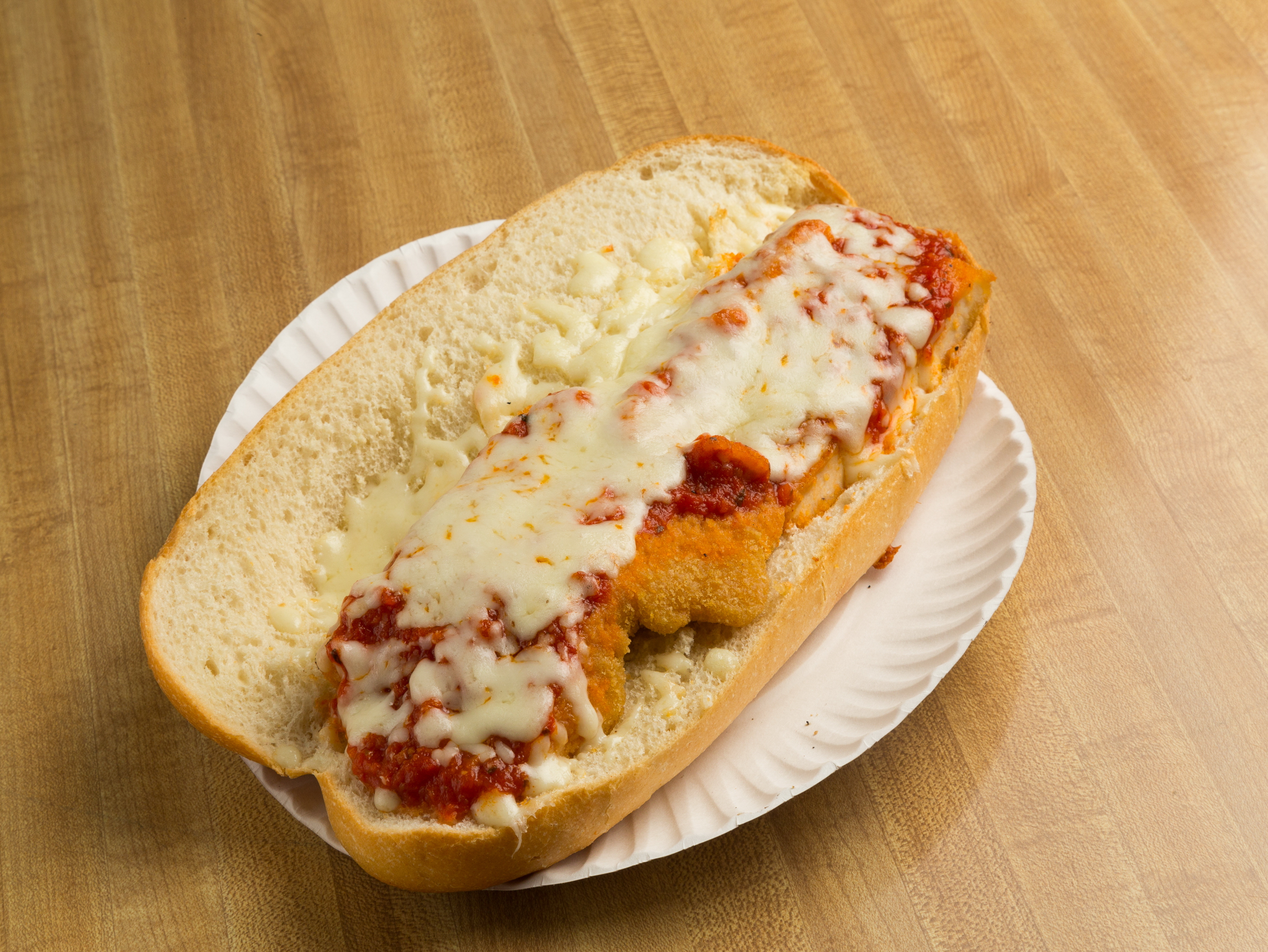 Order Chicken Cutlet Parmesan Hero food online from Monte Pizza store, Bronx on bringmethat.com