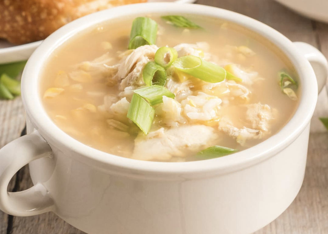 Order Chicken Rice Soup food online from Jin 28 store, Carol Stream on bringmethat.com