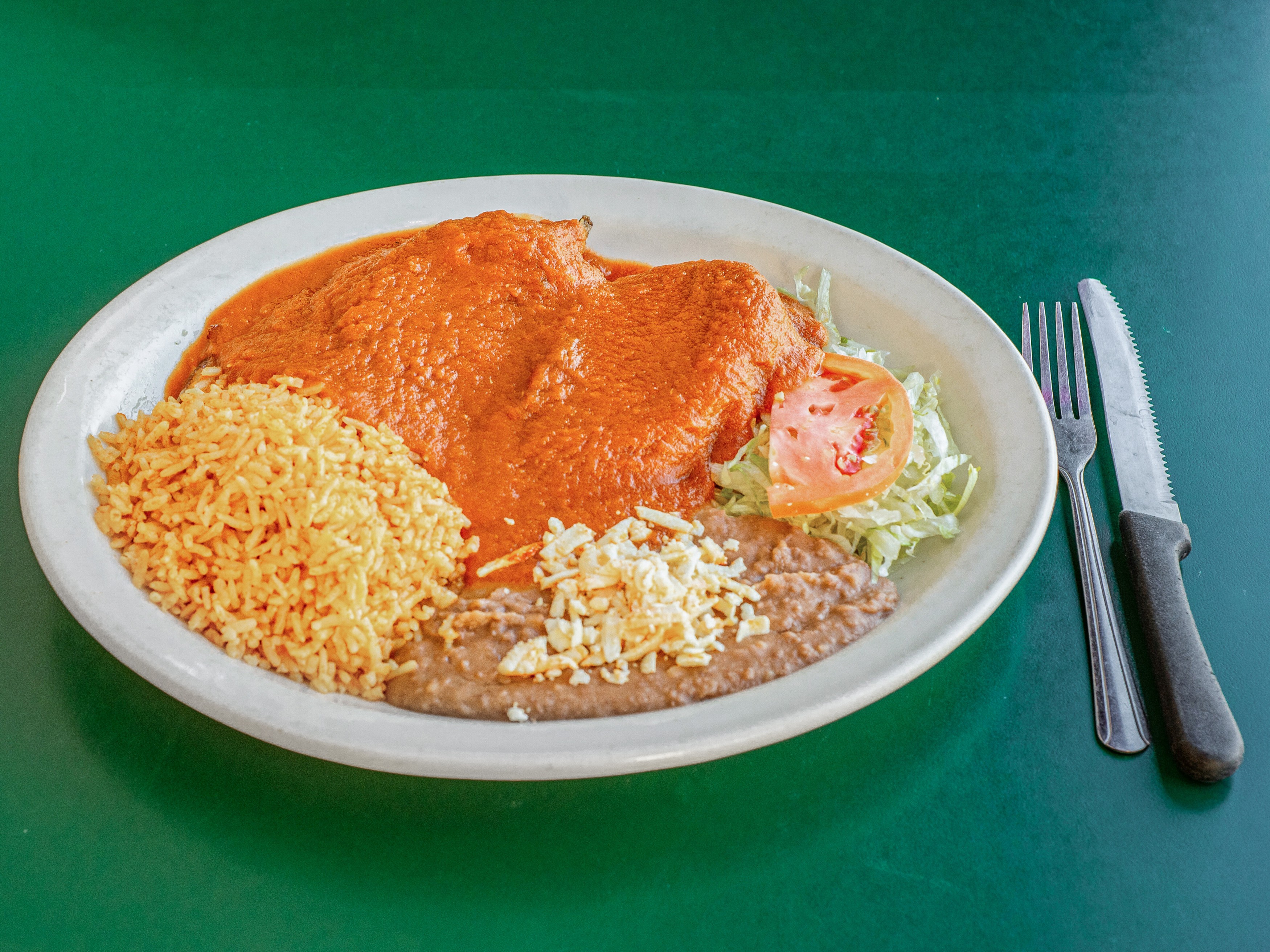 Order Chiles Rellenos food online from El Cortez Restaurant store, Country Club Hills on bringmethat.com