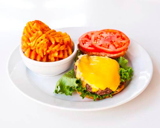 Order Cheeseburger food online from Midnight express store, New York on bringmethat.com