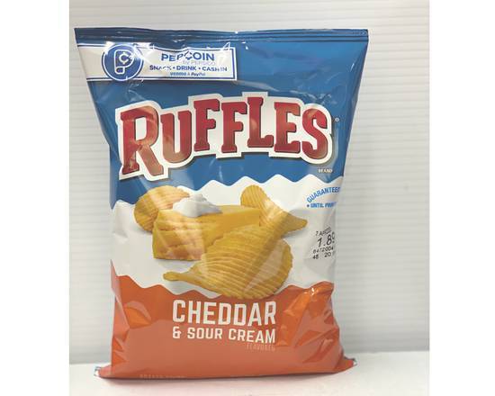 Order Ruffles Cheddar and Sour Cream food online from S & P #2 store, Baton Rouge on bringmethat.com