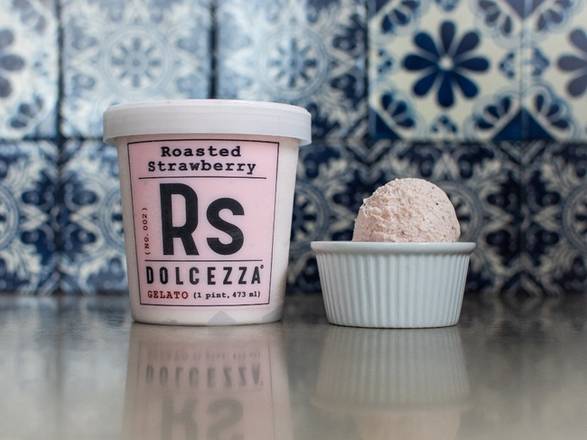 Order Roasted Strawberry Pint food online from Dolcezza store, Fairfax on bringmethat.com
