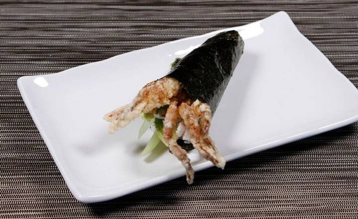 Order Soft Shell Crab Hand Roll food online from Fujisan store, El Centro on bringmethat.com