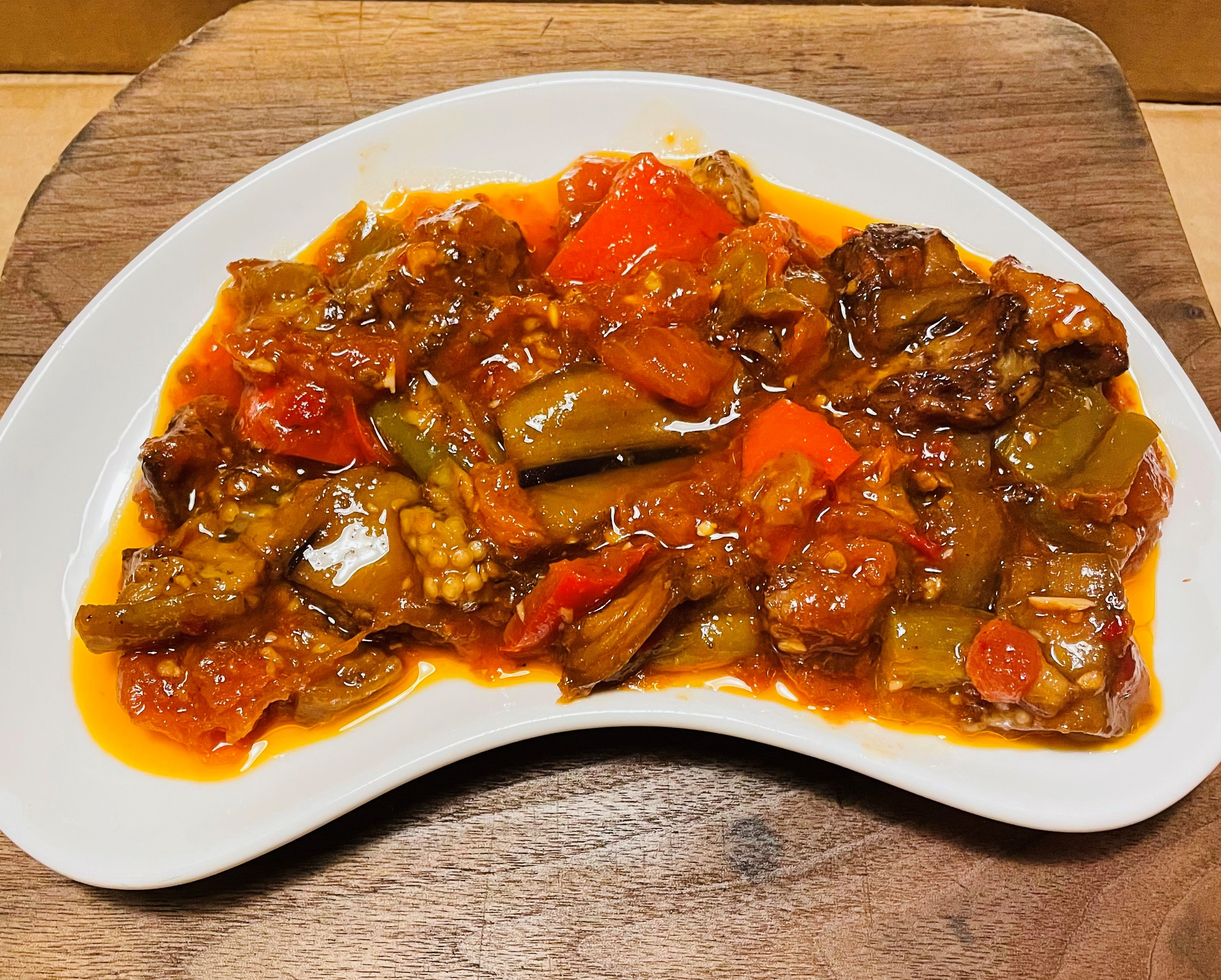 Order Eggplant Tomato Sauce food online from Masal Cafe & Lounge store, Brooklyn on bringmethat.com