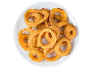 Order Onion Rings - 1/2 lb. food online from Sarpino's Pizzeria  store, Northbrook on bringmethat.com