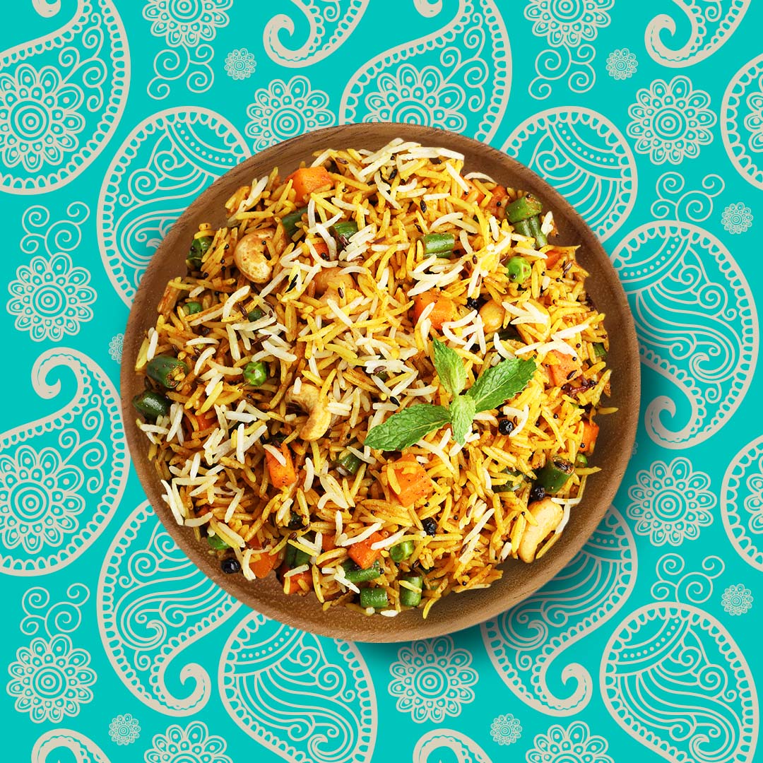Order Great Veggie Biryani food online from Curry Empire store, Frisco on bringmethat.com