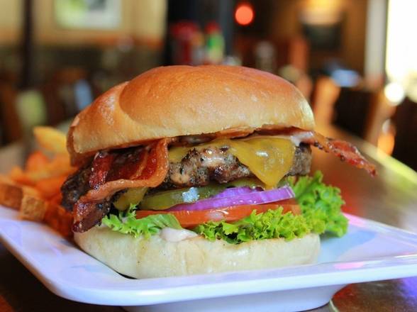 Order Bacon Cheeseburger food online from Blazing Onion store, Marysville on bringmethat.com