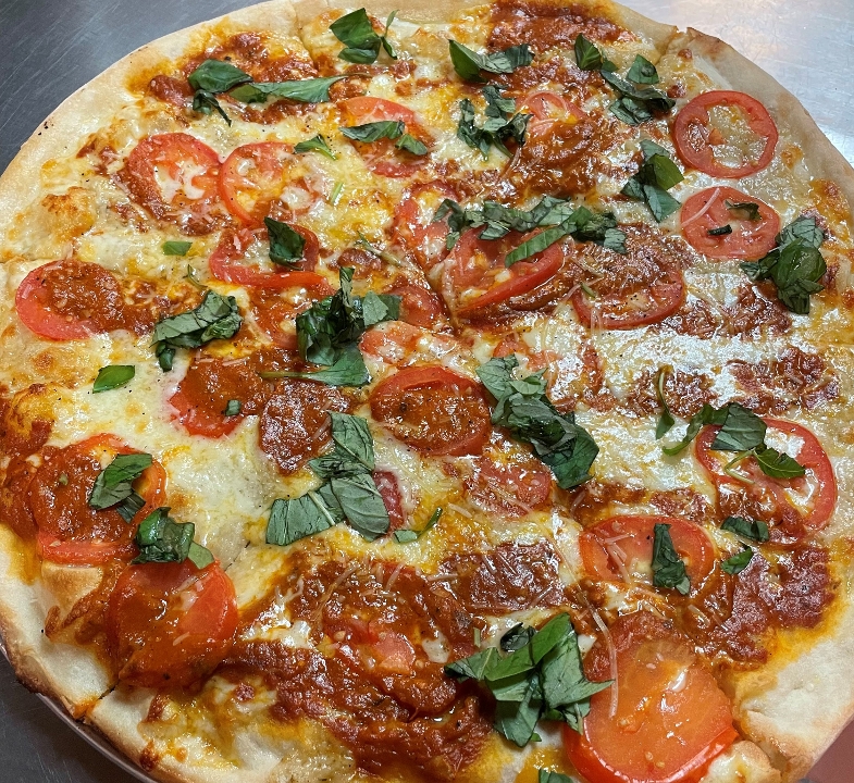 Order Personal Signature Margherita food online from The Couch Tomato Cafe store, West Chester on bringmethat.com