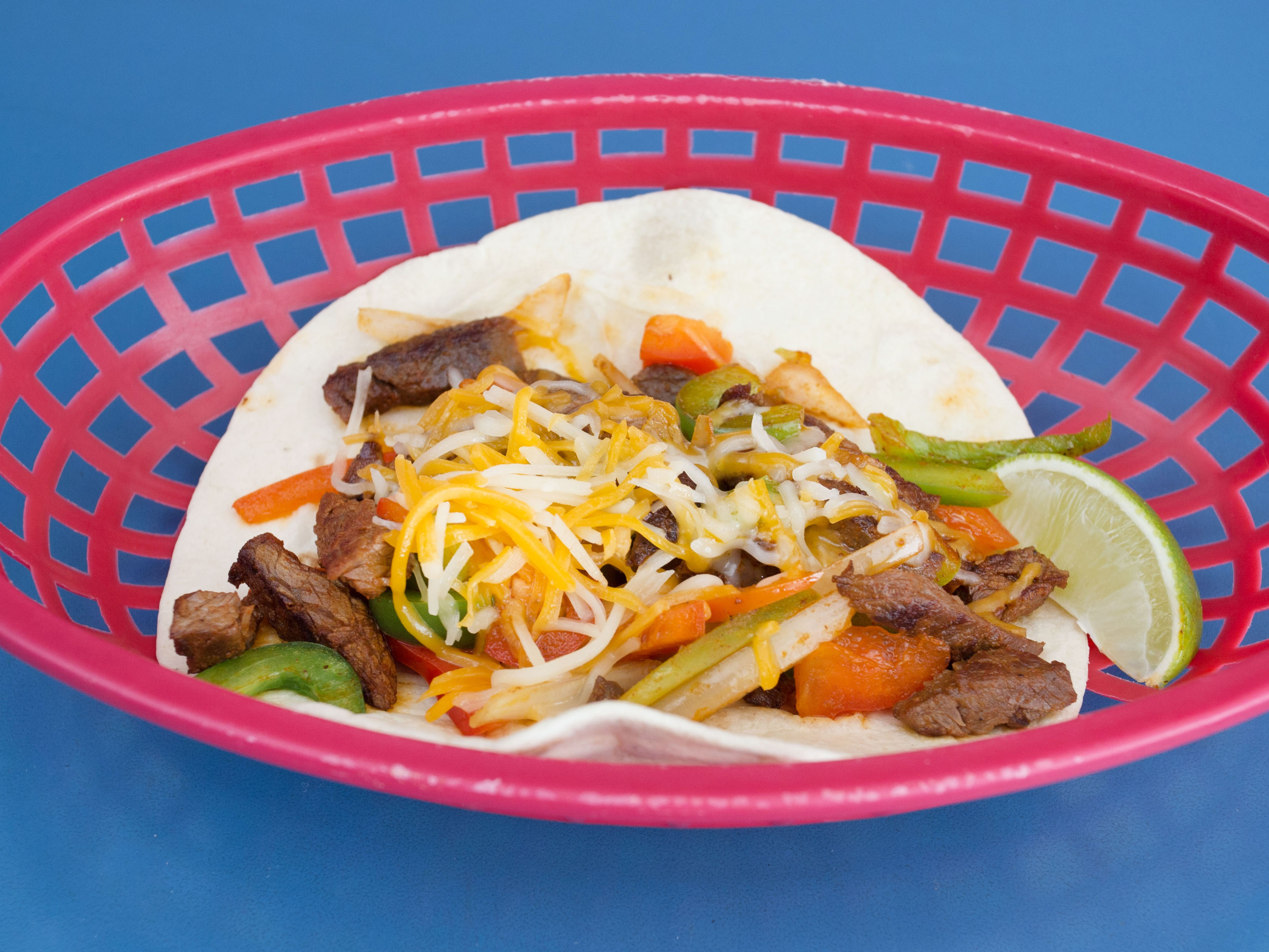Order Guadalupe Beef Taco  food online from Brazas Taco House store, Austin on bringmethat.com