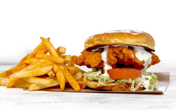 Order Spicy Buffalo Chicken Sandwich food online from Wild Peckers store, Mesa on bringmethat.com