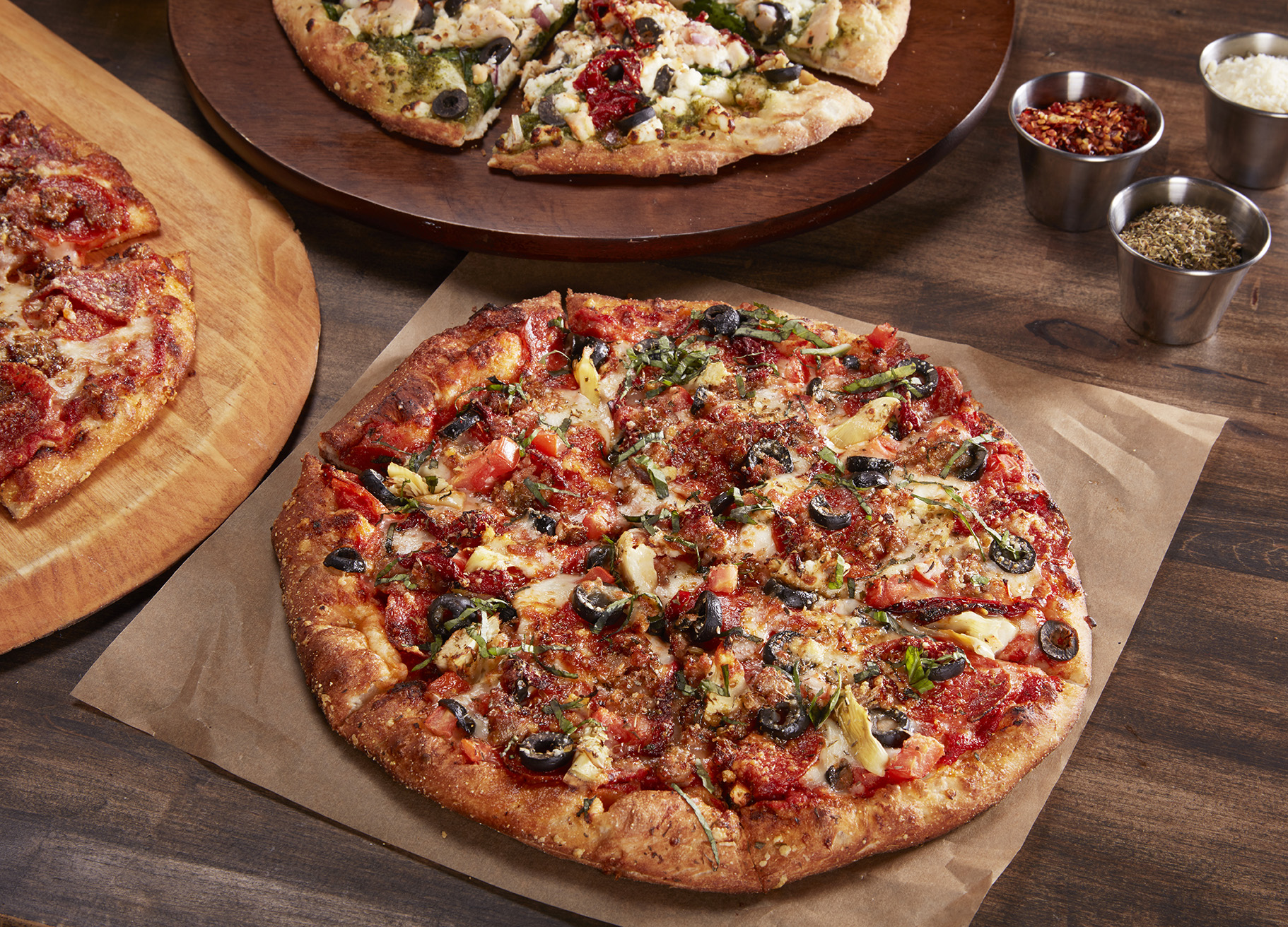 Order Fu-Get-About-It Pizza food online from K Odonnell store, Scottsdale on bringmethat.com