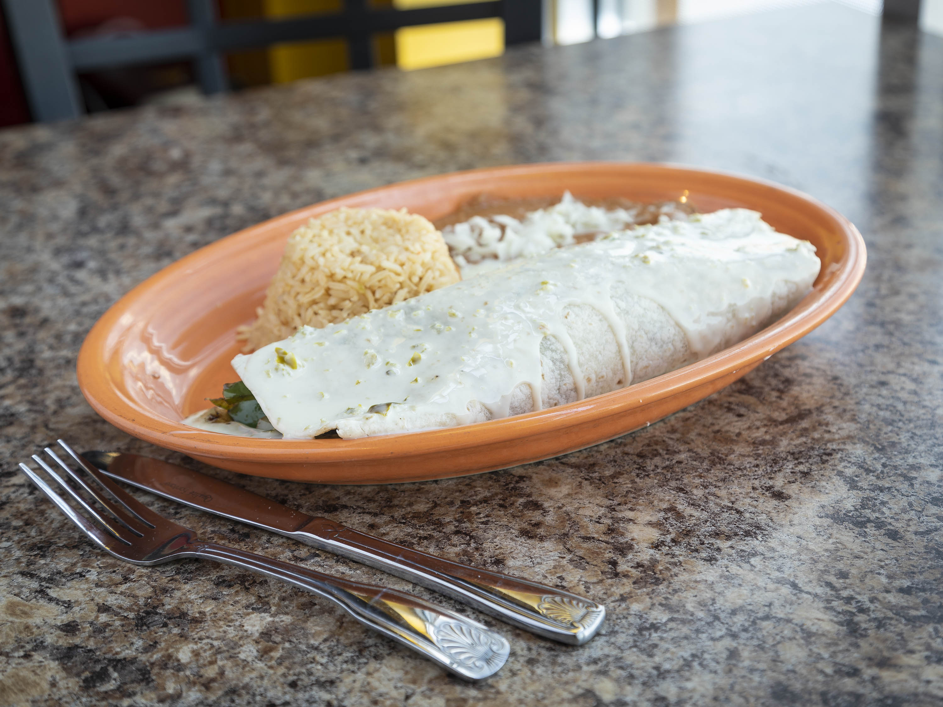 Order Burrito Supreme food online from Sol De Mexico Bar & Grill store, Milford on bringmethat.com